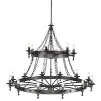 lampara de arana warwick 18 luces