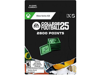 xbox series x s ea sportsr college football 25 2800 points para el juego juego no incluido codigo de descarga