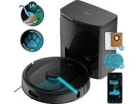 reacondicionado seminuevo muy bueno robot aspirador - cecotec conga 9990 ai spin revolution ultra power home 4 en 1 navegacion laser 10 kpa 240min