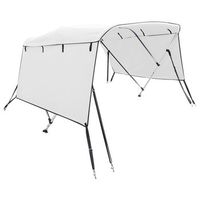 toldo bimini 3 arcos con paredes laterales 183x170-182x137 cm vidaxl