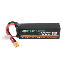 bateria xf power 148v 4000mah 60c 4s lipo con enchufe xt60 y enchufe t deans para rc drone