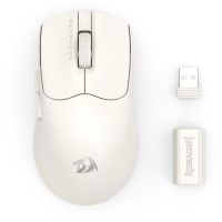 raton redragon axion m933 conectividad triple 45000 dpi blanco 5 botones
