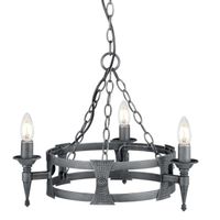 lampara de arana saxon 3 luces
