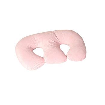 Almohada Multifuncional Rosa Para Lactancia, Alfombrilla Inclinada Anti-regurgitación Y Antivómitos Para Recién Nacidos, Soporte Para La Alimentación + Cama + Respaldo 3 En 1