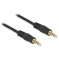 cable de audio delock 35mm macho a 35mm macho 1 m negro