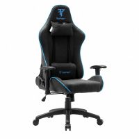 tempest vanquish silla gaming negraazul tela transpirable