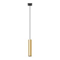 lampara colgante vaza dorado pulido 1 luz