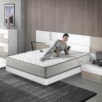 colchon viscoelastico con masaje ecode alpes massager 80x200 cm funda lavable doble cara nucleo pur 25 kg termoregulable 24cm eco-eacm-80200