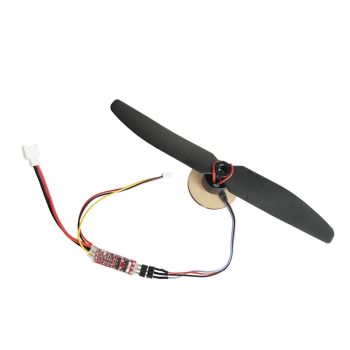 Motor sin escobillas Oversky 1104 4300KV con hélice GWS5030 y sistema de potencia ESC sin escobillas de 6A para avión RC