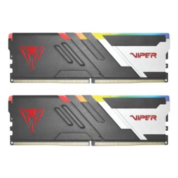 Memoria RAM Patriot Viper Venom RGB 64GB 2x32GB DDR5 6000MHz CL36 Negro Blanco