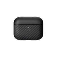 pitaka funda para airpods pro 3 r carcasa magnetica de fibra de aramida negrogris diseno ultraligero y proteccion segura