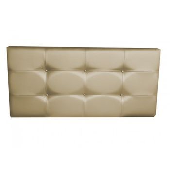 Cabecero Cama  Polipiel Moderno  135*70cm Texas Botones Dorado