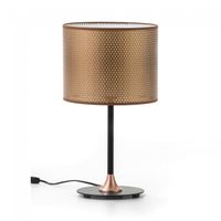 lampara de mesa seide cobre