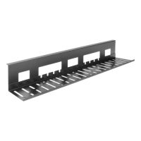 bandeja portacables act ac8381 acero negro 800 mm