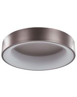 lampara led de techo  metal marron claro