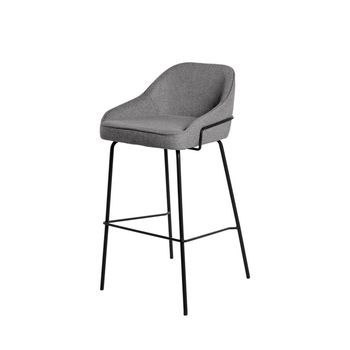 Dudeco Taburete Alto Louis 76 Gris Oscuro