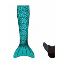 cola de sirena con monoaleta aquaris turquesa l
