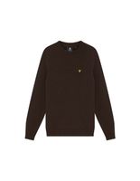 sudadera lylescott v1-crew lambswool azul hombre