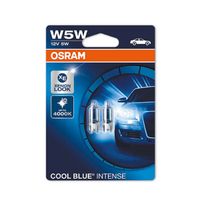 cool blue intense 501 bulb 12v 5w t10 - twin pack