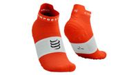 calcetines compressport pro racing v4 0 run low naranja blanco
