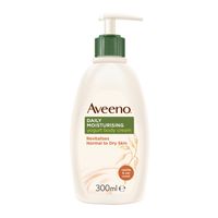 aveeno daily moisturising yogurt body cream vanilla  oat