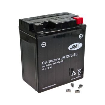 Batería JMT YTX7L-BS gel 12V-6Ah