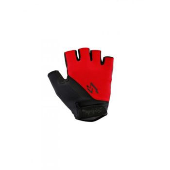 Spiuk Guantes Corto XP Color Rojo/Negro Talla M  SPIUK   de ciclismo para bicicleta
