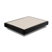 canape fijo tapizado flex area polipiel negro 135x200 sin patas