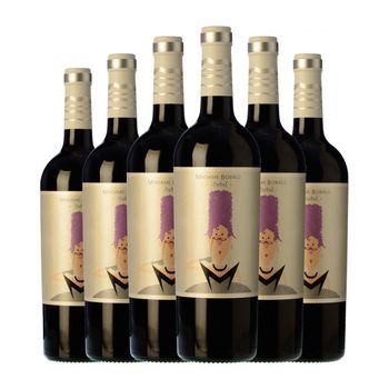 Volver Vino Tinto Madame Bobalu Valencia Joven 75 Cl 13.5% Vol. (pack De 6 Unidades)