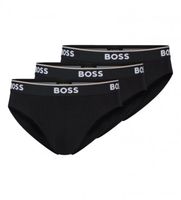 boss para hombre 50475273 pack de 3 slips negro s homewear algodon
