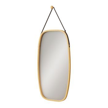 Espejo De Baño Mirno 44 X 78 Cm Con Correa Ajustable Vicco