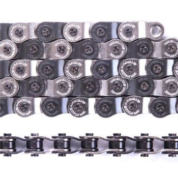 Shadow Interlock V2 Chain Silver and Black
