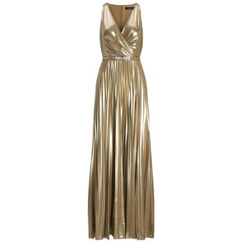 Raplh Lauren Vestido largo 253963634001-gold para mujer