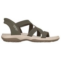 skechers sandalias reggae slim - stretch flex para mujer