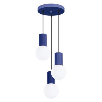 Lámpara colgante mido ultramarino 3 luces