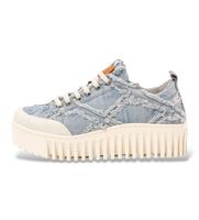 art para mujer 11534s1500030b0 zapatillas 1534s brighton azul 41 tela 3 a 5cm cordones casual