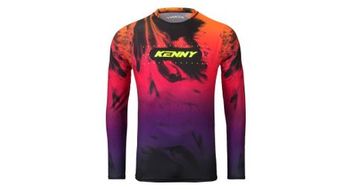 Maillot de manga larga kenny prolight rojo morado