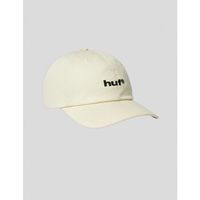huf gorra gorra 89 embroidered 6 panel cv hat cream-black para hombre