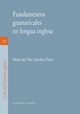 fundamentos gramaticales en lengua inglesa