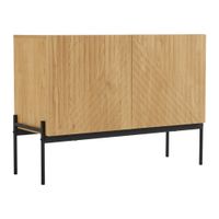 mueble de almacenamiento de alimentos de madera clara