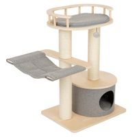 modern living amora scratching tree  - light-grey