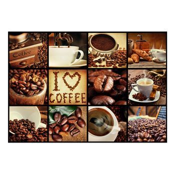Papel Pintado 3d - Coffee - Collage (300x210 Cm)