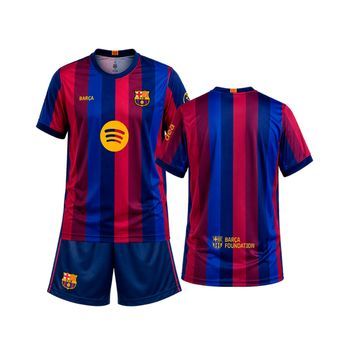 Equipación Infantil Sin Dorsal Fc Barcelona Réplica Oficial 26/27