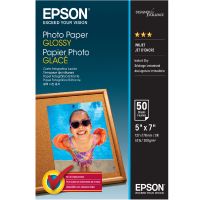 epson s042545 glossy photo paper 200gsm 13 x 18cm 5 x 7 50 sheets