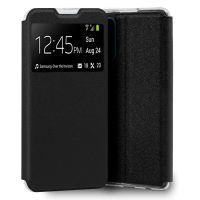 cool funda flip cover liso negro para oppo a94 5g