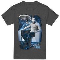 star trek camiseta captains chair para hombre