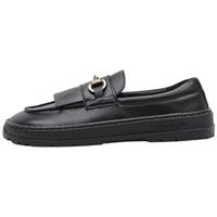 beflamboyant mocasines glow cadenas barefoot black chain para mujer