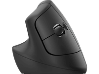 raton inalambrico - logitech lift vertical ergonomico mano izquierda 4000 ppp botones personalizables multidispositivo windows-mac usb negro