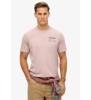 superdry para hombre m1012116a camiseta grafica utility sport gris xl casual algodon manga corta
