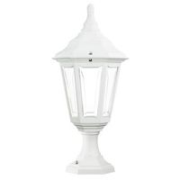 dopo lighting - baliza de jardin clic-clac 6 ip44 e27 mx 42w blanco